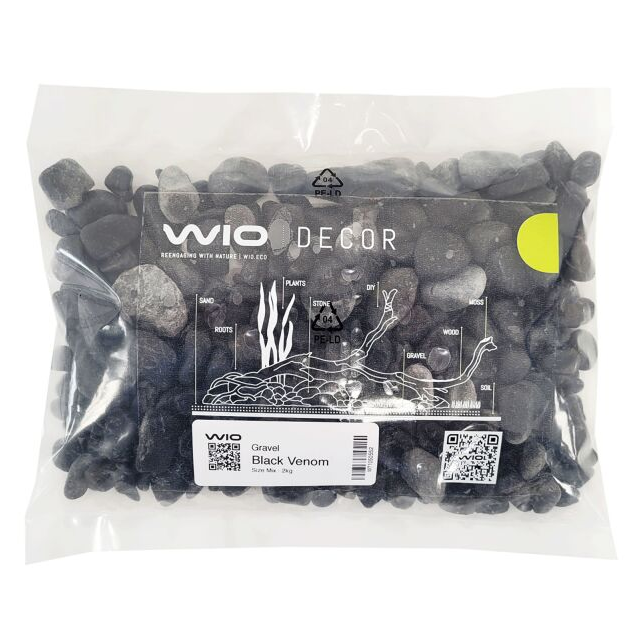 WIO Decor-Gravels Black Venom 2 kg