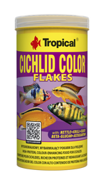 Laden Sie das Bild in den Galerie-Viewer, Tropical - Cichlid Color Flakes 250ml
