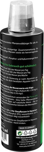 dosierung npk dünger ARKA - Plants NPK - Volldünger 473ml – AquaScaper´s