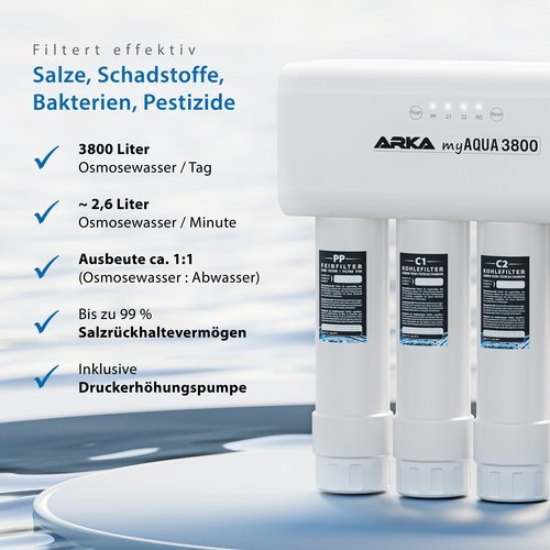 Umkehrosmoseanlage  ARKA myAQUA® 3800