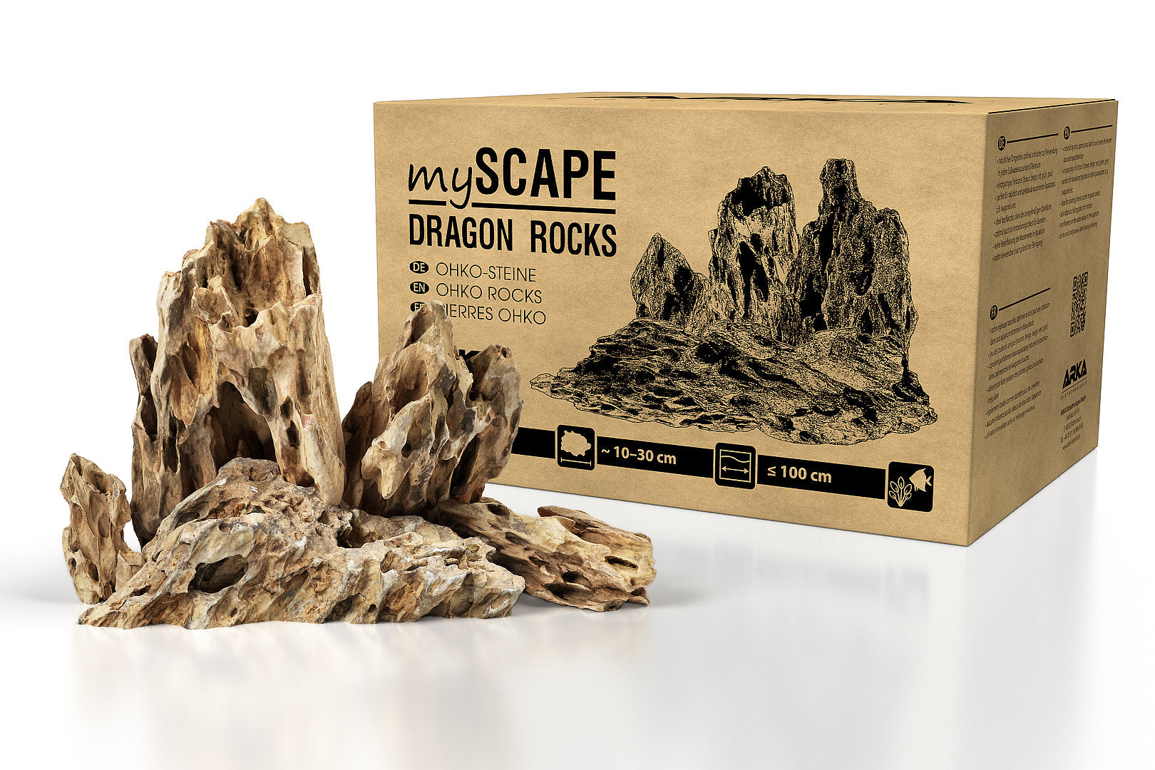 ARKA myScape-Rocks Dragon - Drachenstein 10-30 cm