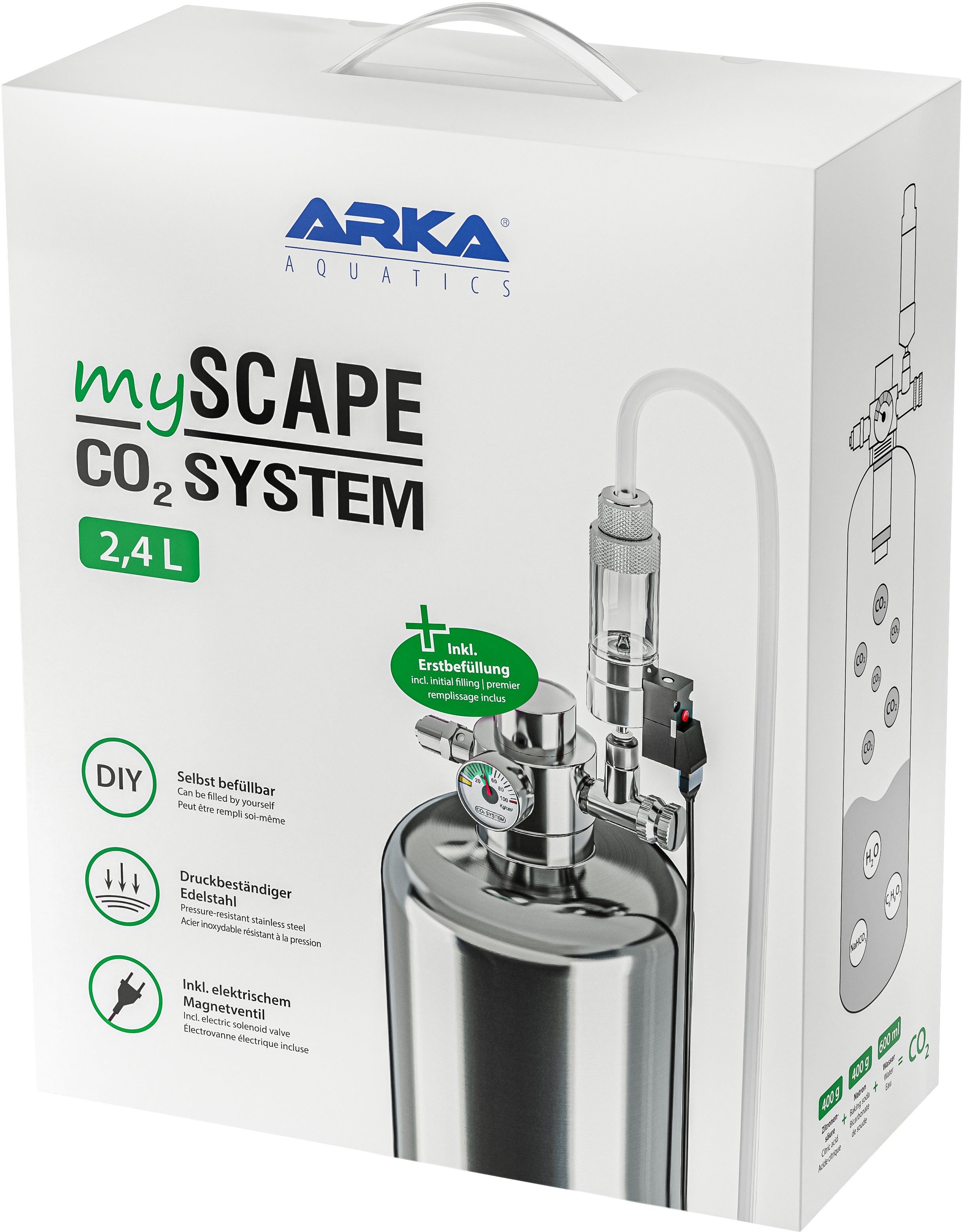 ARKA mySCAPE-CO2 System 2,4 L