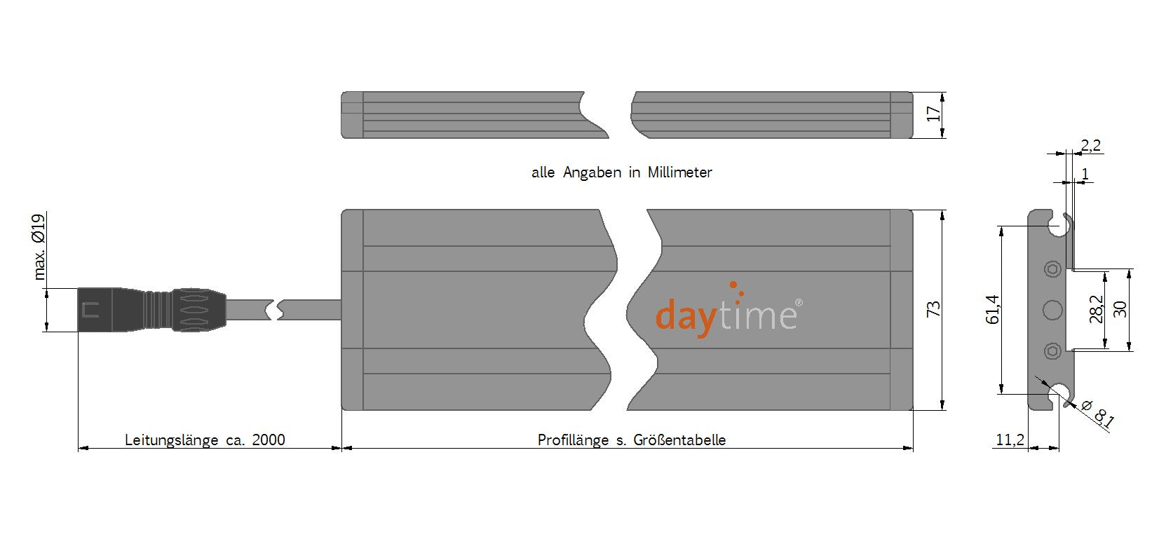 daytime - matrix – Modulares LED System.